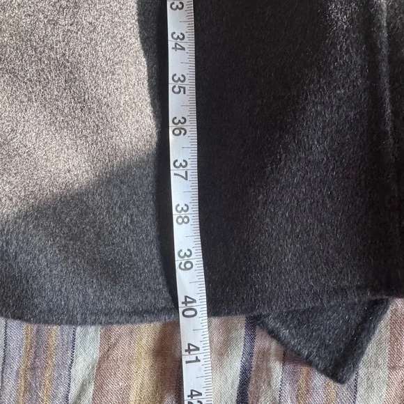 Quince 100% Mongolian Cashmere Double-faced Wrap Coat, NWT. XS - Picture 9 of 10